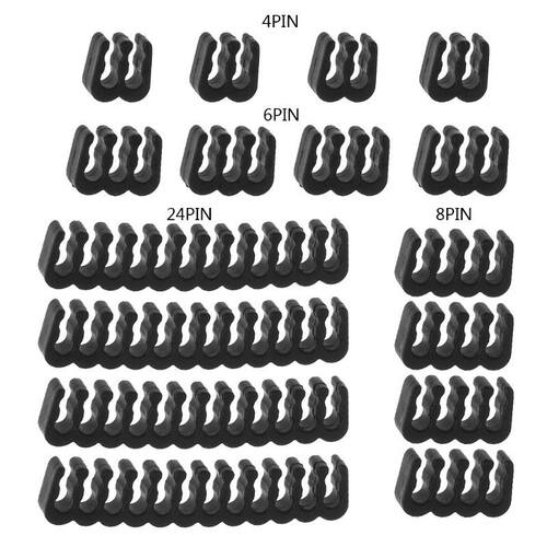 16Pcs/Set PP Cable Comb/Clamp/Clip/Organizer/Dresser for 2.5