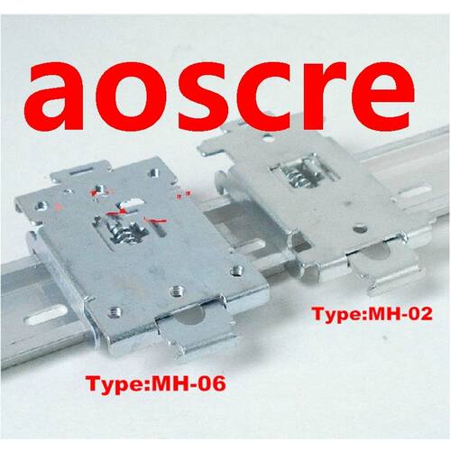 1pcs free shipping MH-06 metal DIN rail mounting base