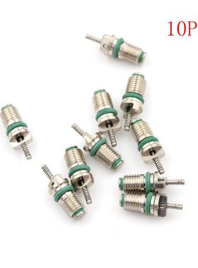 10Pcs/lot Heat Resistant Car AC R134A Valve Core Needles Ass