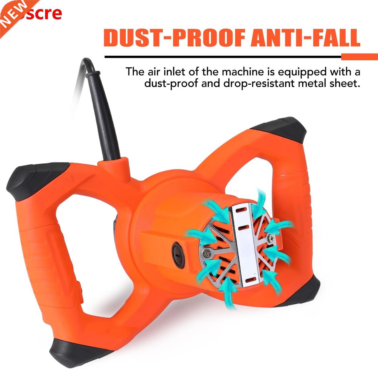 Handheld Mixer Paint Cement Plaer Mortar Coating Mixer Put