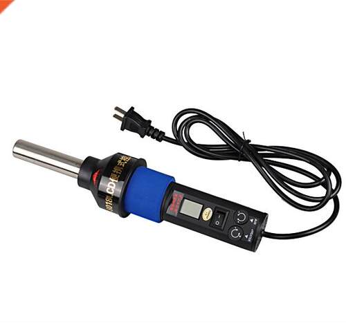 110V 450 Degree LCD Electronic Heat Air Gun IC SMD BGA Desol