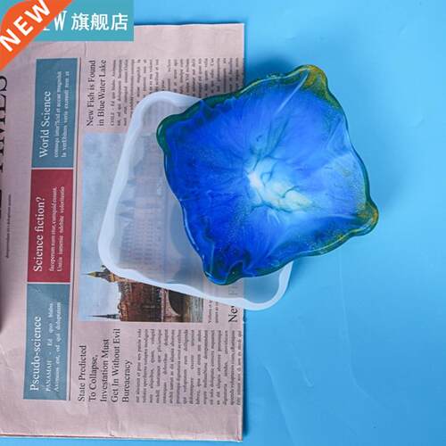 Square Rhombus Coaster Epoxy Resin Mold Cup Pad Mat Silicone