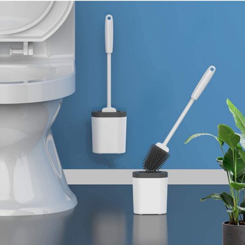 Toilet Brush Quick Drain Cleaning Brush Toilet Household WC