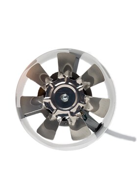 2800R/Min Duct Booster Vent Fan Metal 220V 25W 4 Inch Inline