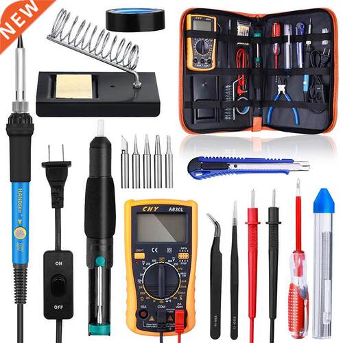 60W 110V 220V Electric Soldering Iron Kit djustble Temper