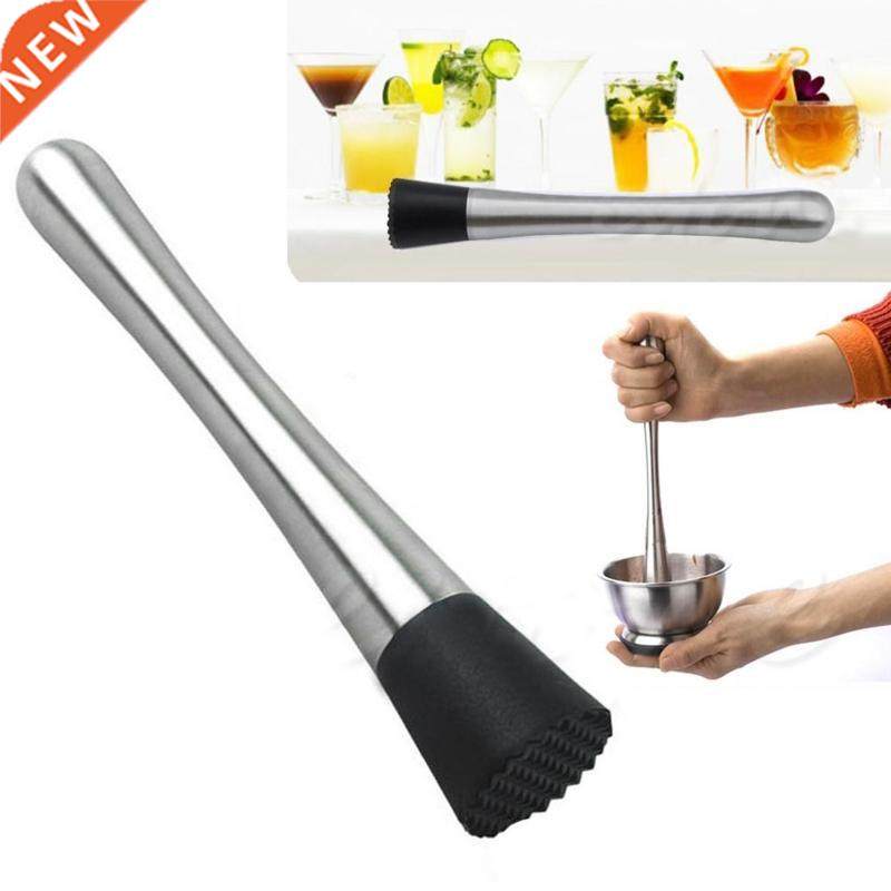 Stainless Steel Wine Mixing Stick Cocktail Shaker Ice Crushe