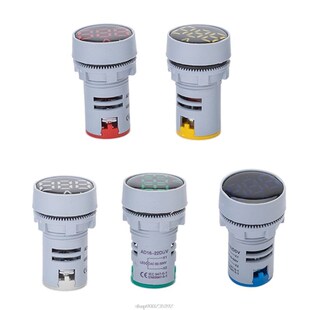 AC 24-500V Voltmeter Voltage Indicator Light Lamp Signal Mon