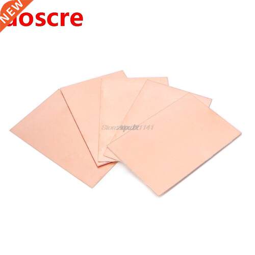5 Pcs 10x15cm Double Sided PCB Copper Clad Laminate Board FR