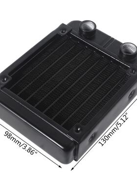 K1KF G1/4 Thread 90mm PC Water Heat Exchanger Computer Alumi