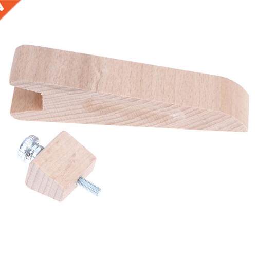 Wooden Handmade Leather Sandpaper Sandpaper Sanding Bloc