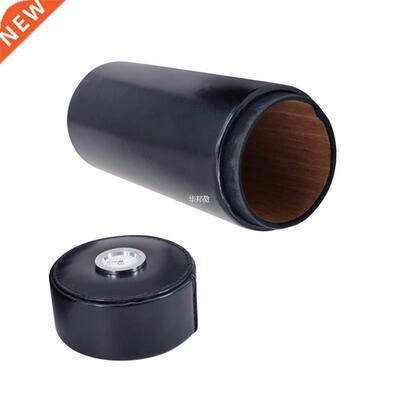 Cigar Container Wood Material And PU Cover Cigar Tue With H
