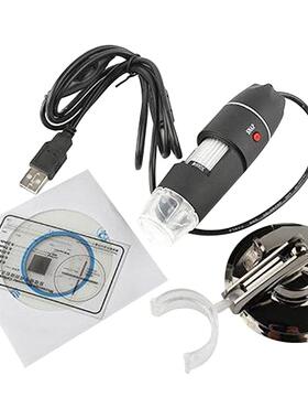 500X 8 LED Electronic Microscope Microscope Usb Mount+ tweez