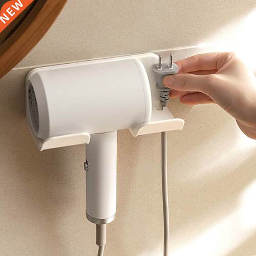 Bathroom Hair Dryer Shelf No Need PunchToilet Hair Dry Holde