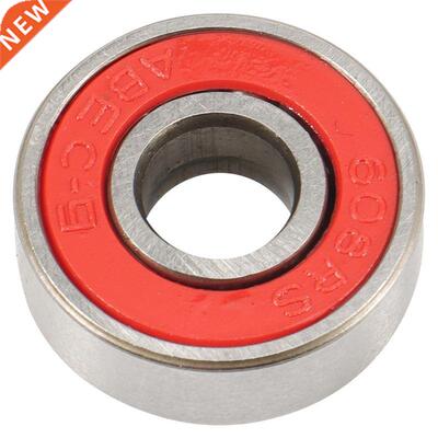 50Pcs ABEC-9 608 2RS Inline Roller Skate Wheel Bearing Red S