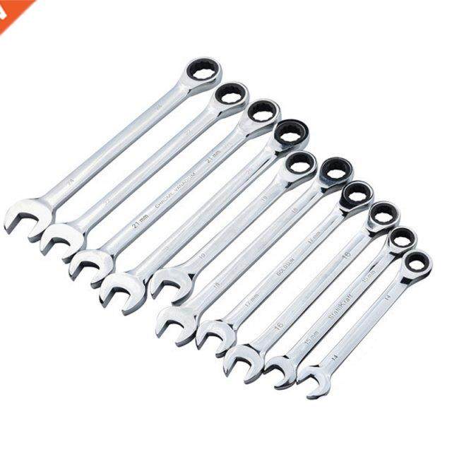 6mm-12mm ratchet spanner combination wrench of ratchet skate