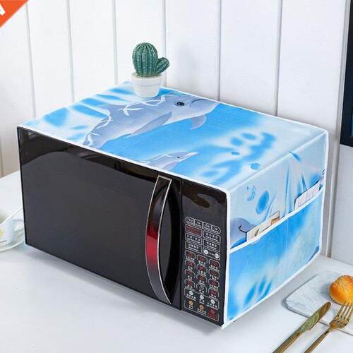 1PC Kitchen Microwave Cover Microwave Oven Hood Oil Dust Cov
