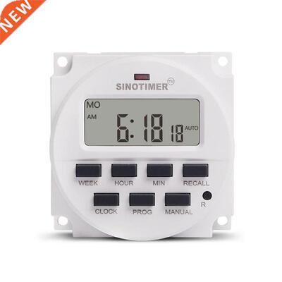 DC 12V 7 Days Weekly Programmable Timer Switch Countdown Tim