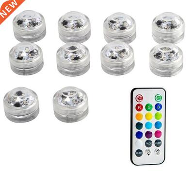 IP68 Waterproof Battery Operated Multi Color Submersible LED