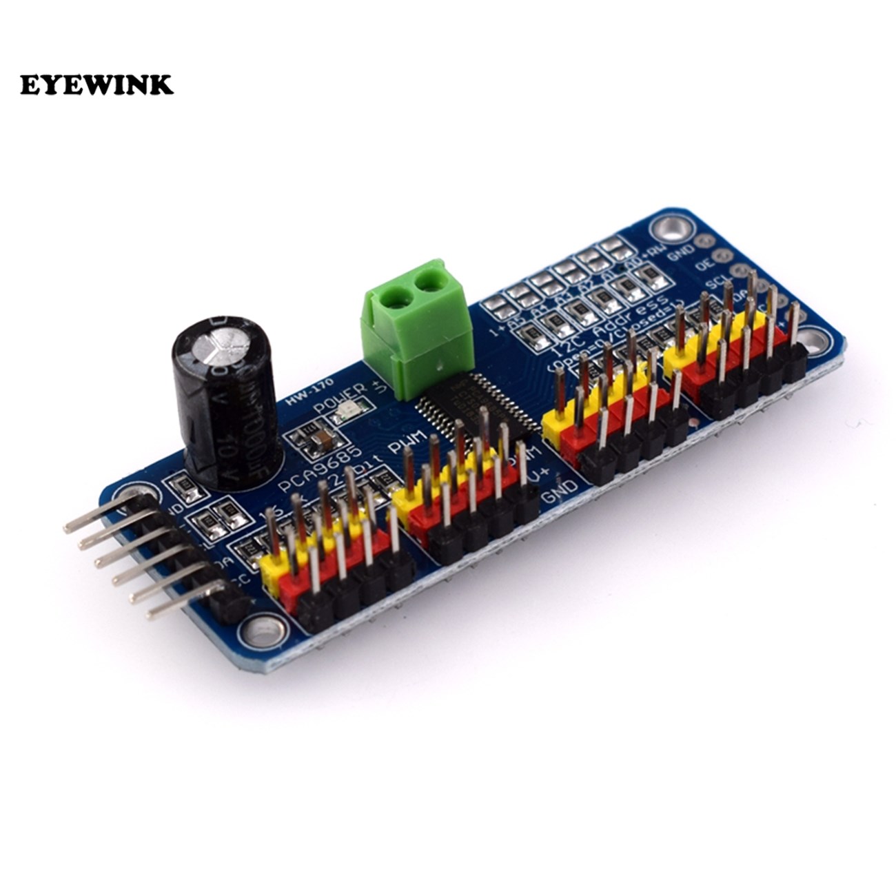 1PCS PCA9685 16 Channel 12-bit PWM Servo motor Driver I2C Mo