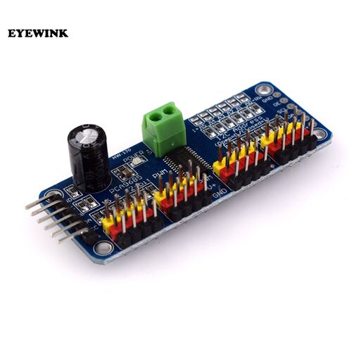 1PCS PCA9685 16 Channel 12-bit PWM Servo motor Driver I2C Mo