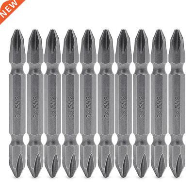 10Pcs PH2 Electric Screwdriver Bit Set Hex Shnk lloy Steel