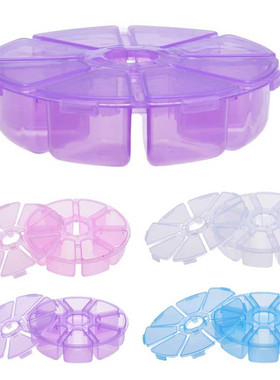 8 Grids Plastic Desktop Storage Box Cosmetic organizer Neatl