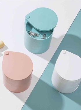 Jewelry Storage Box Multilayer Rotating Plastic Jewelry Stan