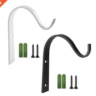 Wrought Iron Plant Hooks Hang Outdoor Wall Decoration Plant