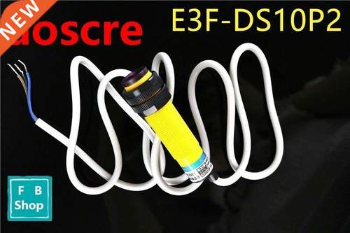 1pcs E3F-DS10P2 M18 3 Wire DC 6V-36V PNP NC Diffuse Type Ph
