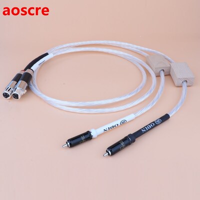 HiFi ODIN Hi-end Silver Plated shield Hifi Data Cable Male F