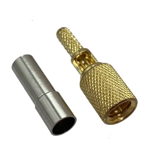 1Pcs Connector L5 M5 Microdot 10-2UNF For RG16 RG174 LMR10