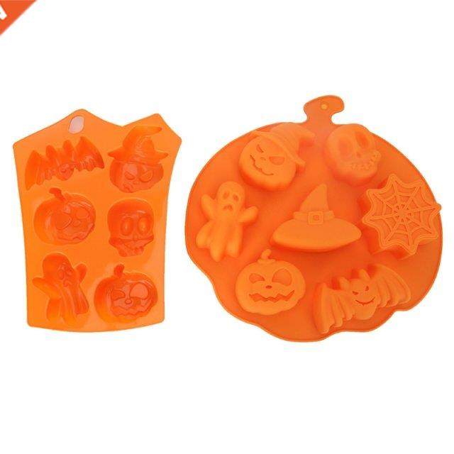 Bakng Molds Non Stck Slcone Candy Chocolate Molds for Ha