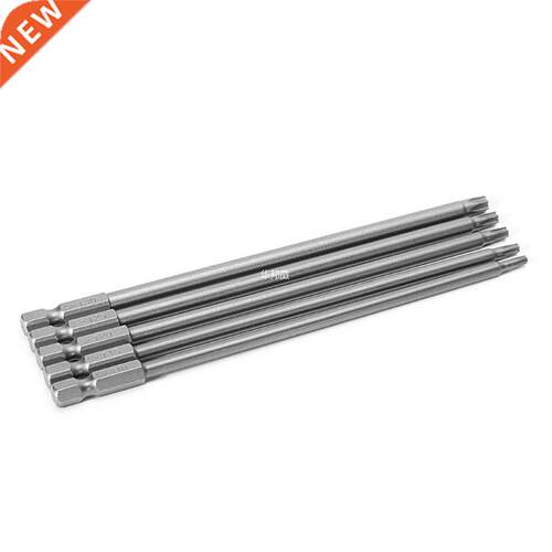 5 Pcs 150mm T10-T30 Long Magnetic Torx Electric Screwdriver