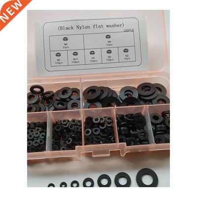 500pcs/box DIN125 iso7089 M2 M2.5 M M4 M5 M6 M8 Black/White