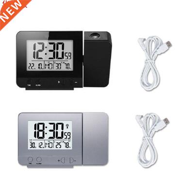 Multi-function Projection Alarm Clock with Time Temperature