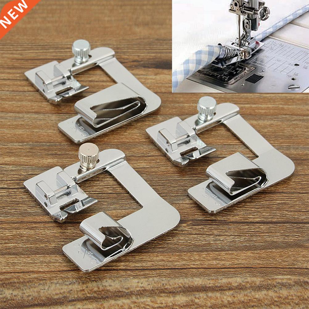 3pcs/lot Sewing Machine Foot Presser Rolled Hem Feet Set for