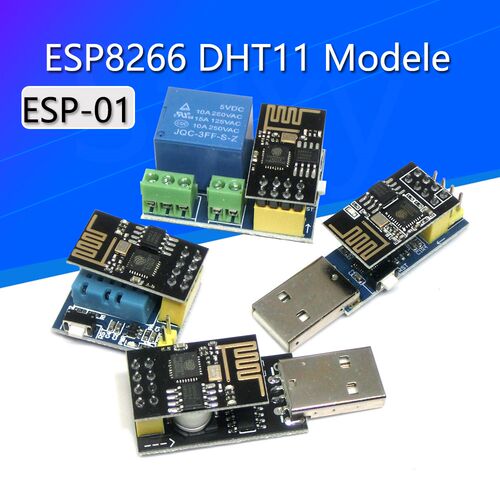 ESP8266 5V WiFi relay module  DHT11 RGB LED Controller Thing