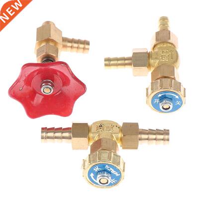 8mm/10mm 1 Mpa Water Valve ID Hose Barb Brass Parallel Needl