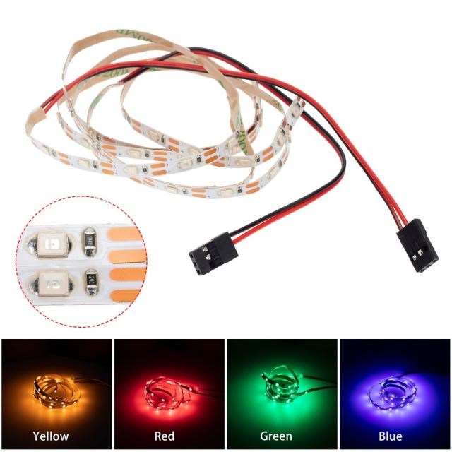 2pcs 5V-8V Red/Blue/Yellow/Green LED Light Bars Strips 50cm