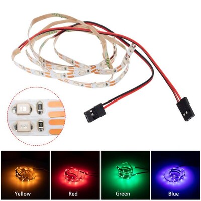 2pcs 5V-8V Red/Blue/Yellow/Green LED Light Bars Strips 50cm