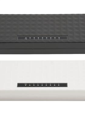 White 8-Port Hubs 1000Mbps Gigabit Ethernet Desktop Switch F