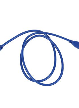 Blue Superspeed USB 3.0 Type A Male to Mini B 10 Pin Male Ad