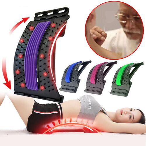 Relaxation Spine Pain Relief Back Stretch Equipment Massager