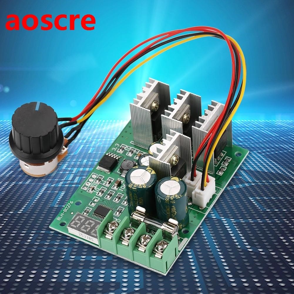 15KHz DC6-60V 30A Motor Speed Regulator PWM DC Motor Speed C