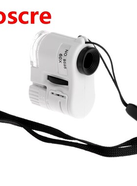 60X LED UV Microsope Antique Jewelry Money Detector Magnifie