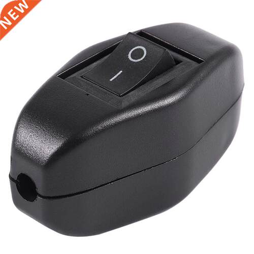 Black Bedroom On Off Button n Lne Swtch 6A/250VAC 10A/125