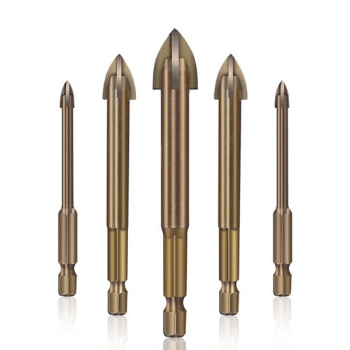 5PCS 3mm-7mm Glass Ceramic Drill Bit Woodworking Drill Bit S