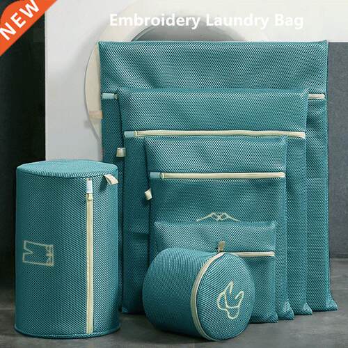 Dirty Laundry Bag Foldable Mesh Washing Machine Bag Multifun