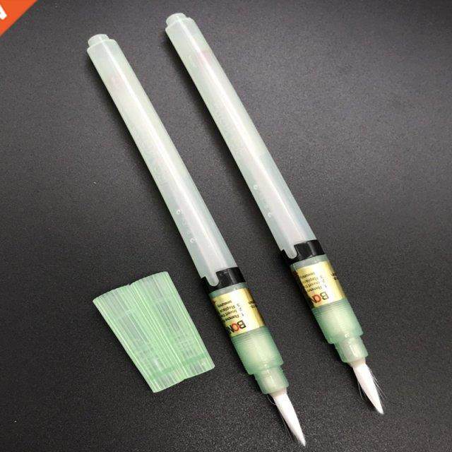 2pc tip head bon-102 flux paste solder paste brush tip / fl