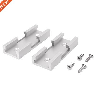 2Pcs T-Track Intersection Kit Aluminum T-Slot Connecting Par